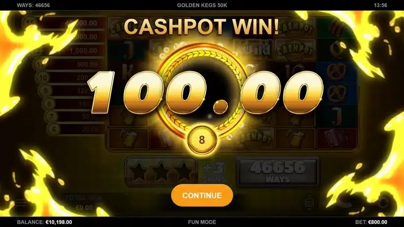 Golden Kegs 50K slot screenshot 3