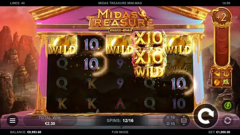 Midas Treasure Mini-Max slot screenshot 6