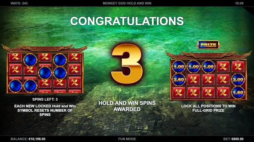 Monkey God Hold and Win slot screenshot 6