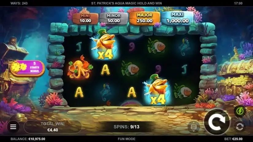 St. Patrick’s Aqua Magic slot screenshot 
