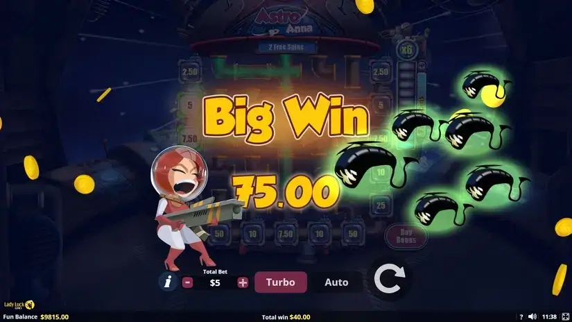 Astro Anna slot screenshot 7