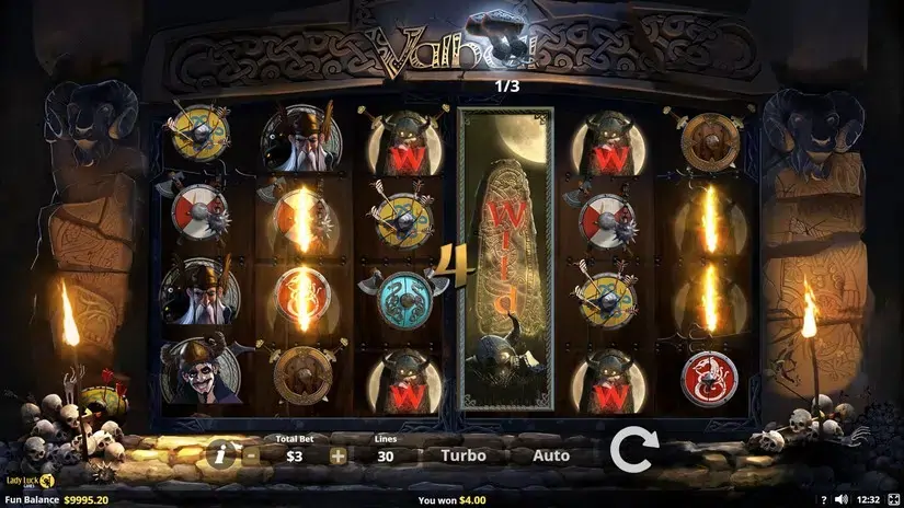 Valholl Hall of the Slain slot screenshot 2