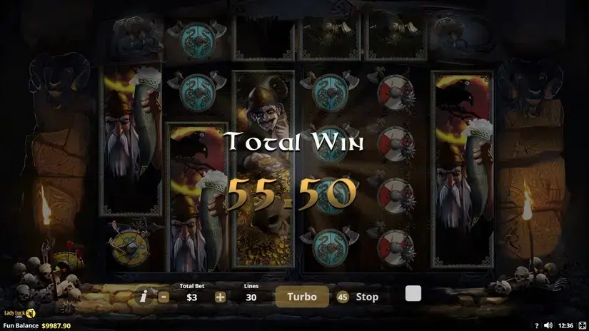 Valholl Hall of the Slain slot screenshot 6