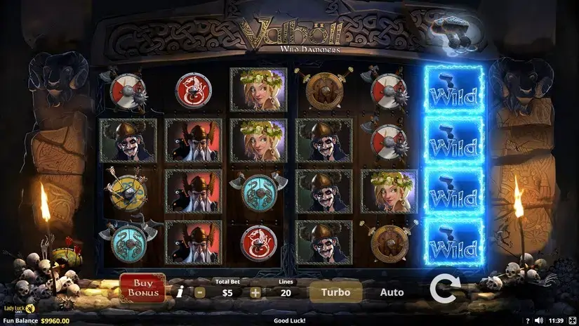 Valholl: Wild Hammers slot screenshot 3