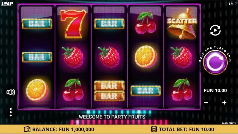 Party Fruits slot screenshot 1