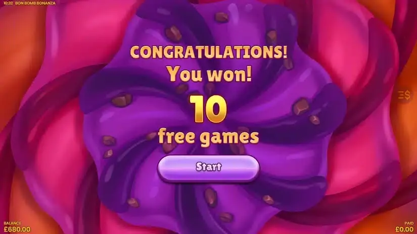 Bon Bomb Bonanza Hyperboom slot screenshot 2