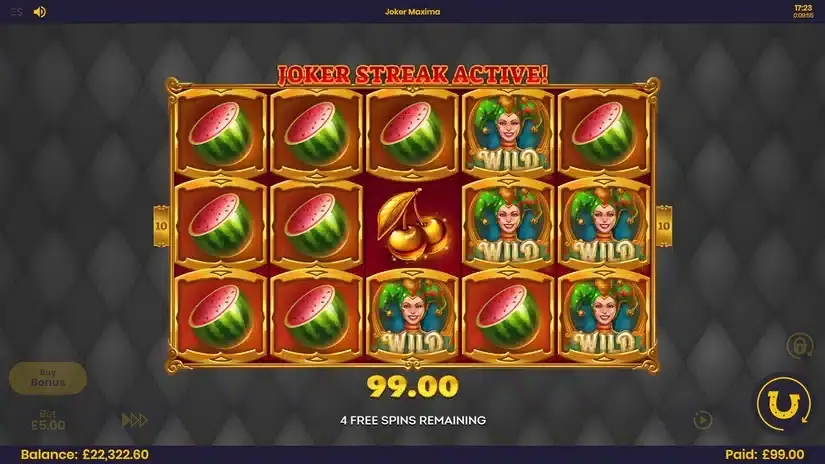 Joker Maxima slot screenshot 7