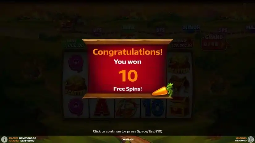 Bonkey Donkey slot screenshot 3