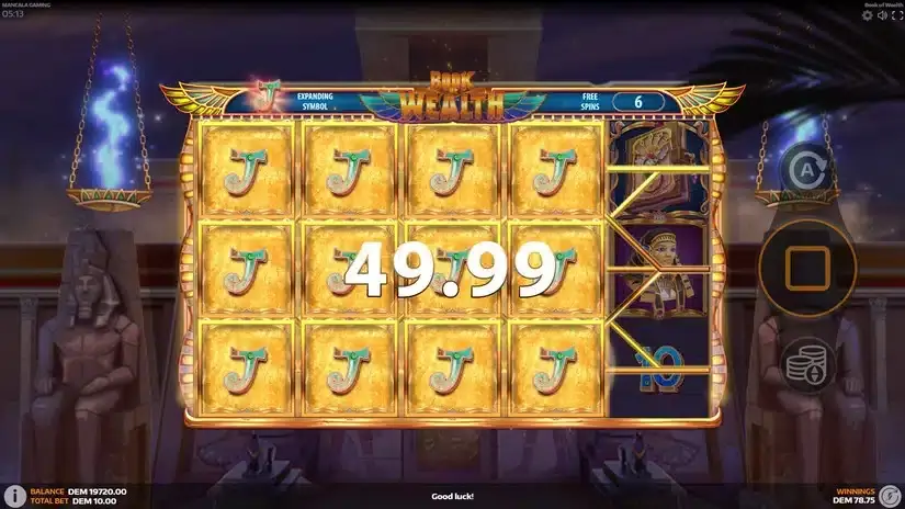 Book of Wealth slot screenshot 4