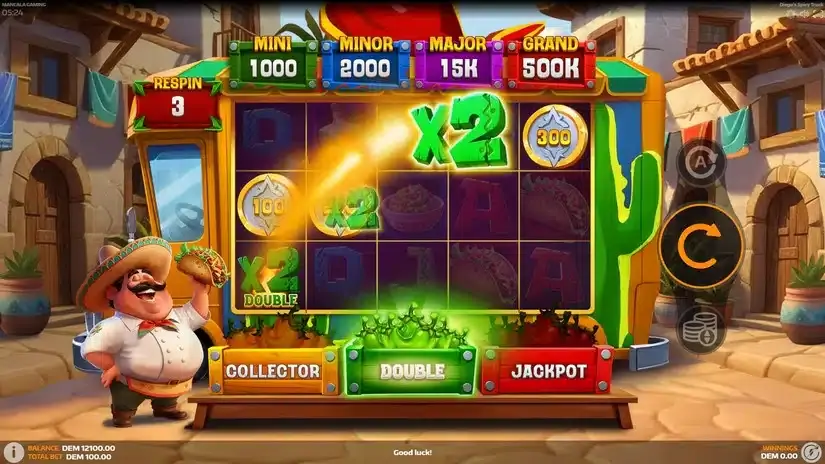 Diego’s Spicy Truck slot screenshot 3