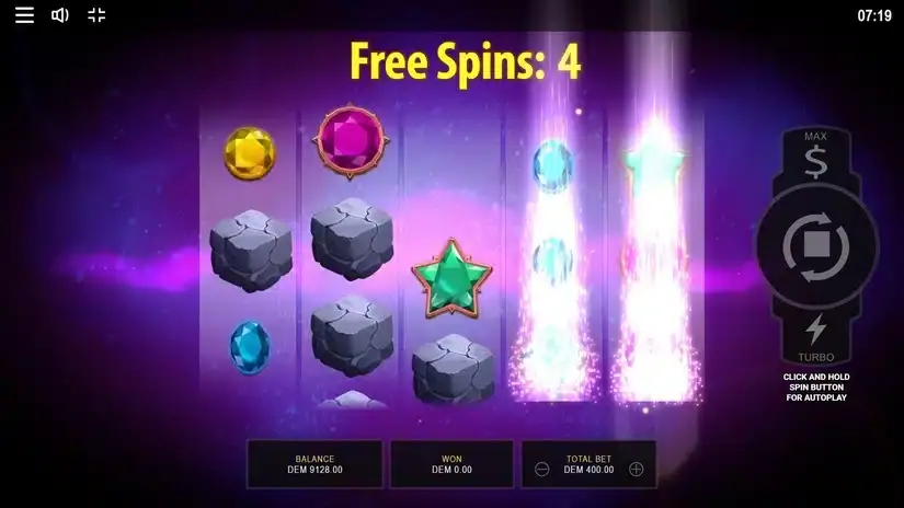 Jewel Mania slot screenshot 4