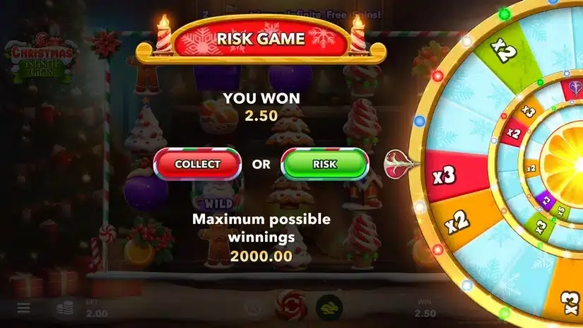 Christmas Infinite Gifts slot screenshot 3