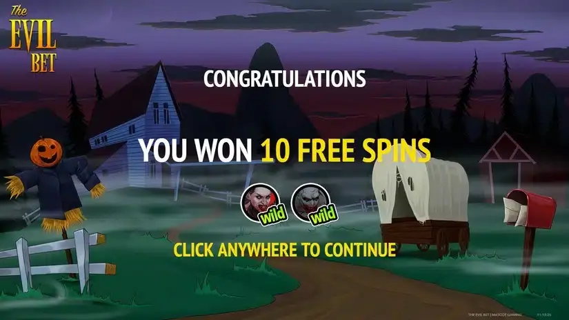 Evil Bet slot screenshot 4