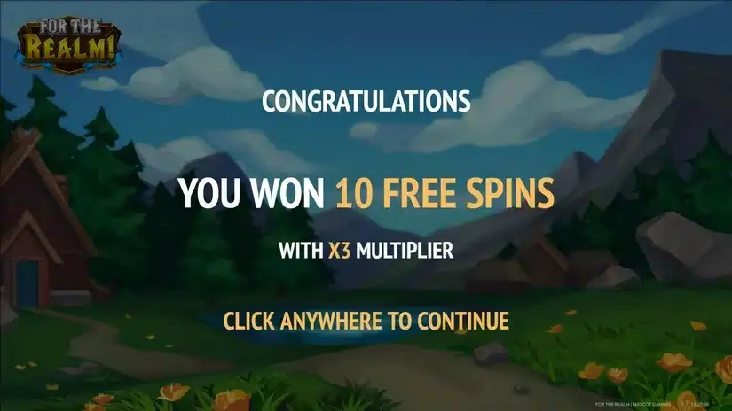 For The Realm slot screenshot 3