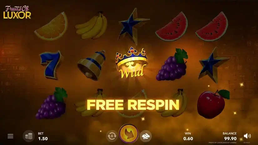 Fruits of Luxor slot screenshot 4