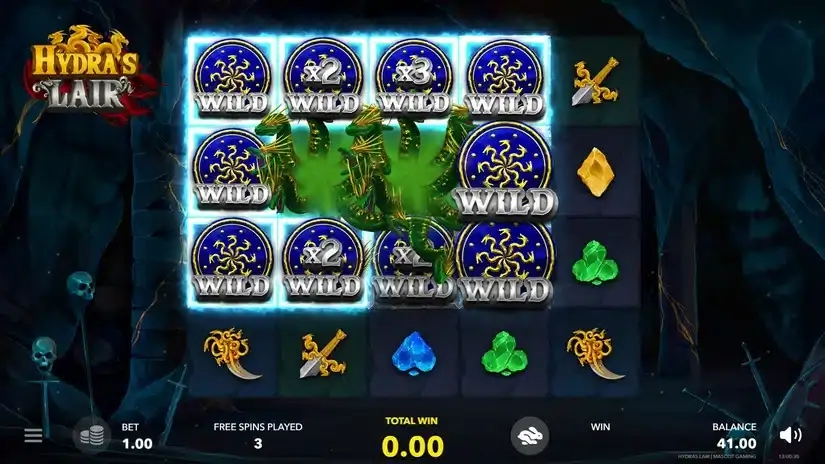 Hydra’s Lair slot screenshot 3