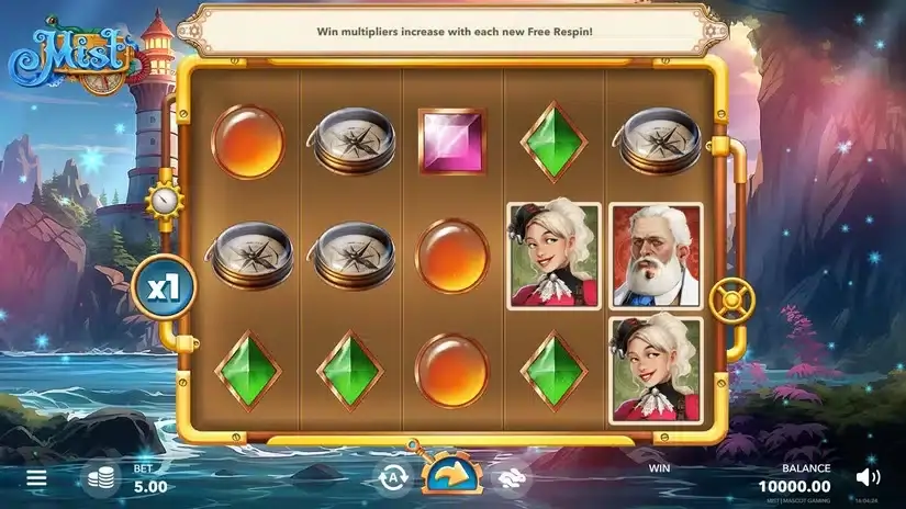 Mist slot screenshot 