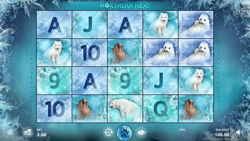 Northern Heat slot screenshot 1