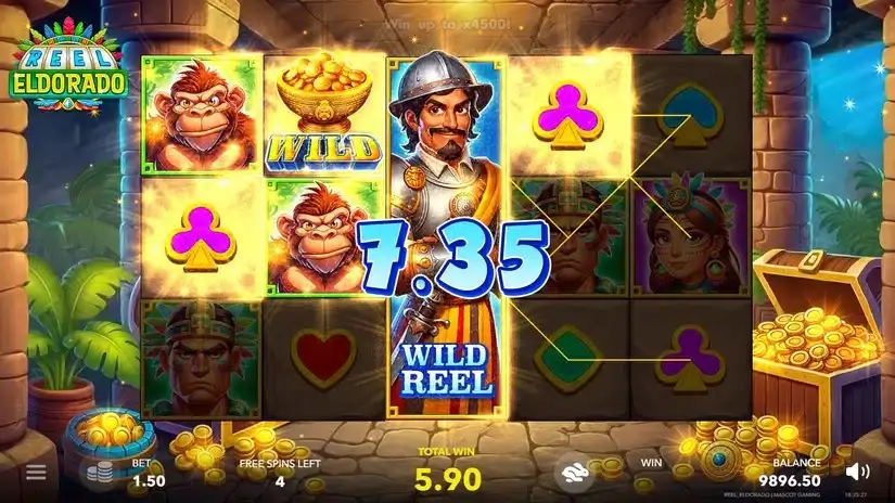 Reel Eldorado slot screenshot 5