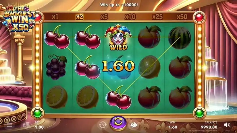 The Biggest Win x50 slot screenshot 4