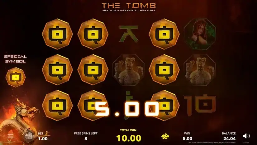 The Tomb slot screenshot 4