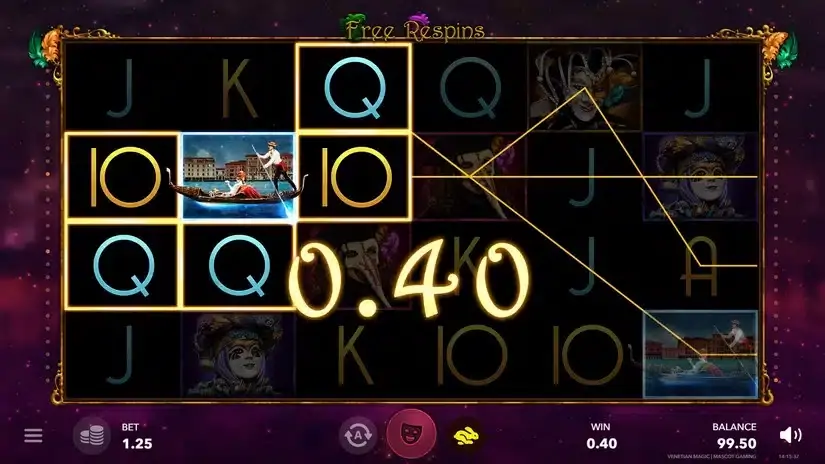 Venetian Magic slot screenshot 3