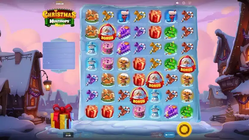 Christmas MULTIHOPS slot screenshot 2