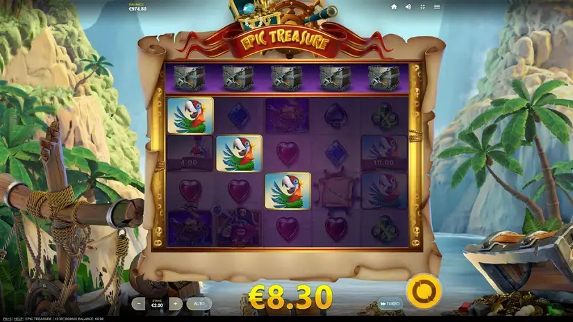 Epic Treasure slot screenshot 