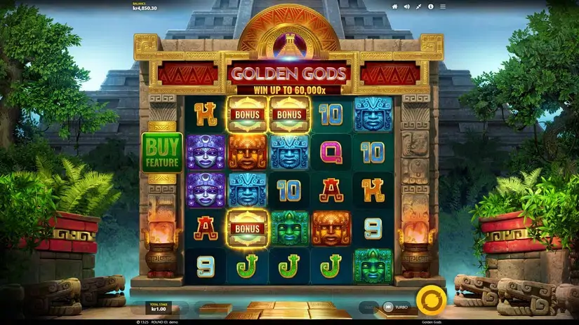 Golden Gods slot screenshot 4