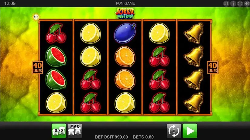 Joker Nature slot screenshot 1