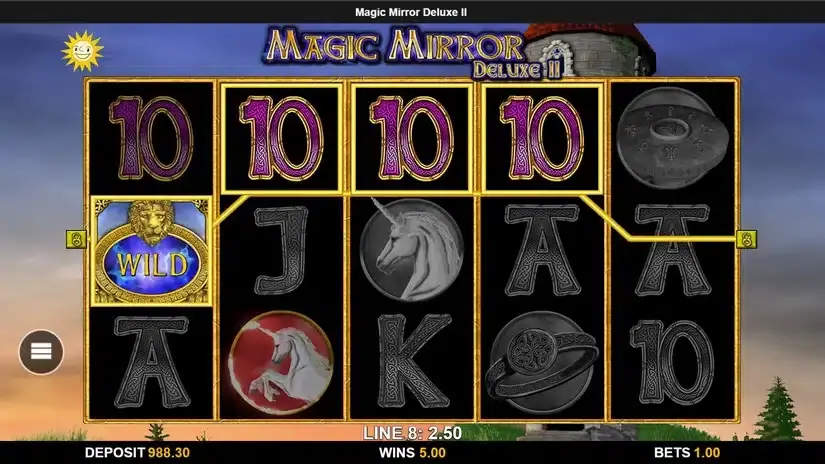 Magic Mirror Deluxe II slot screenshot 3