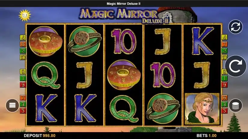 Magic Mirror Deluxe II slot screenshot 1