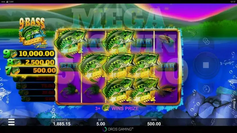 9 Bass slot screenshot 3