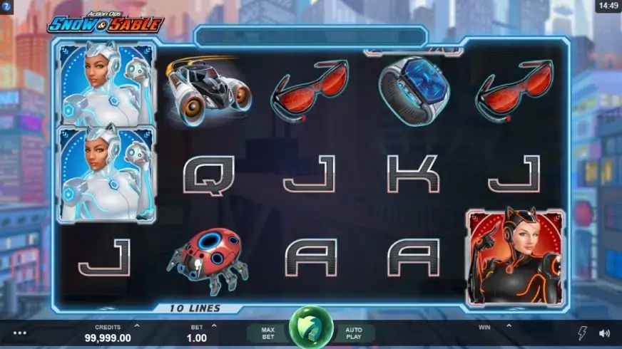 Action Ops: Snow & Sable slot screenshot 