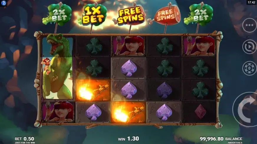 Anderthals slot screenshot 3