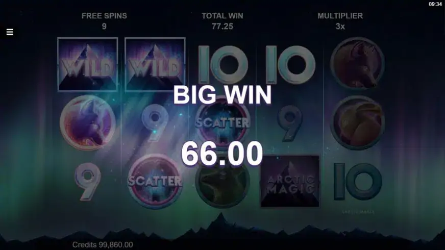 Arctic Magic slot screenshot 