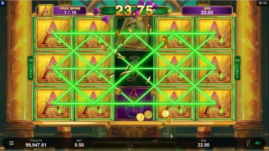 Book of Oz Lock ‘N Spin slot screenshot 