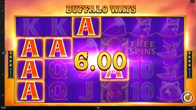 Buffalo Ways slot screenshot 2