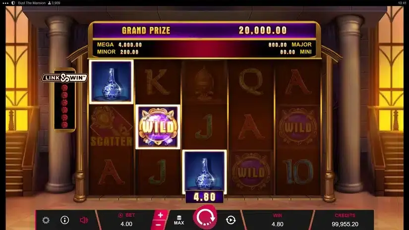 Bust the Mansion slot screenshot 2