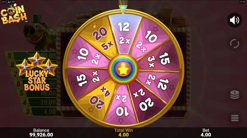 Coin Bash slot screenshot 3