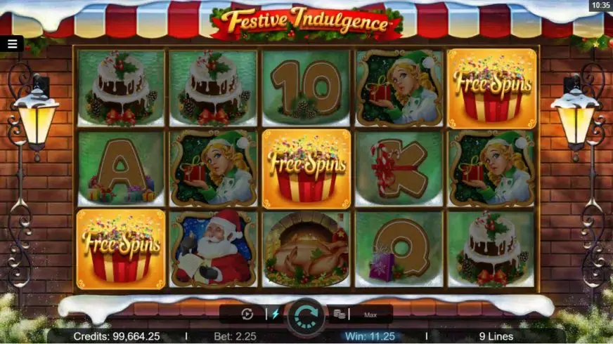 Festive Indulgence slot screenshot 3