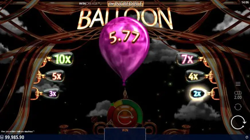 Incredible Balloon Machine slot screenshot 5