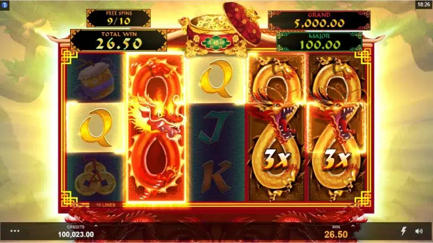 Long Mu Fortunes slot screenshot 5