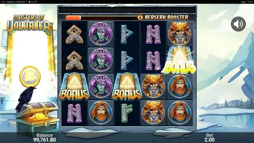 Masters Of Valhalla slot screenshot 3