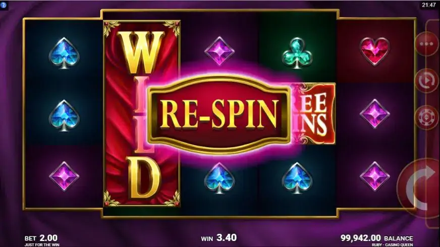 Ruby Casino Queen slot screenshot 3