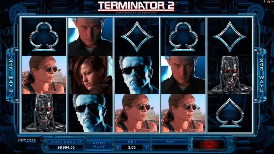Terminator 2 slot screenshot 