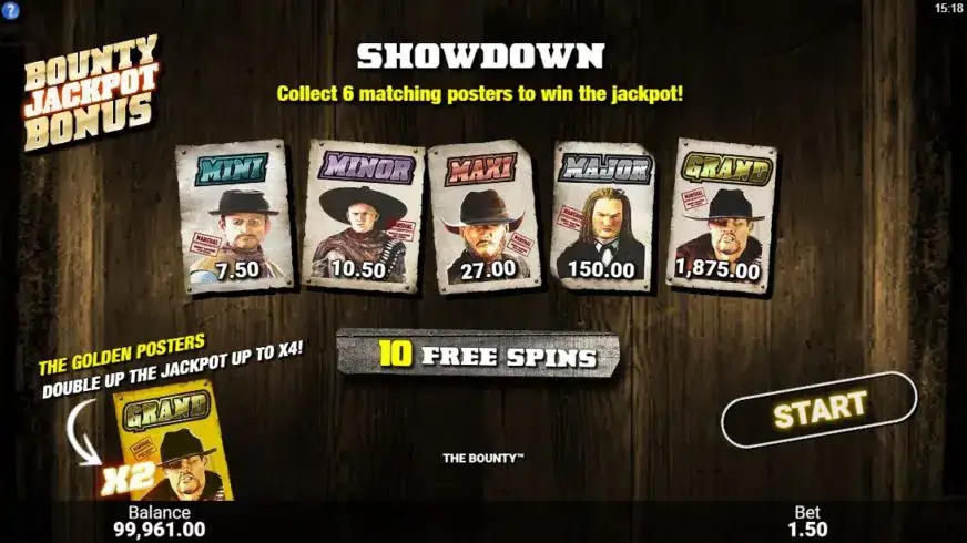 The Bounty slot screenshot 2
