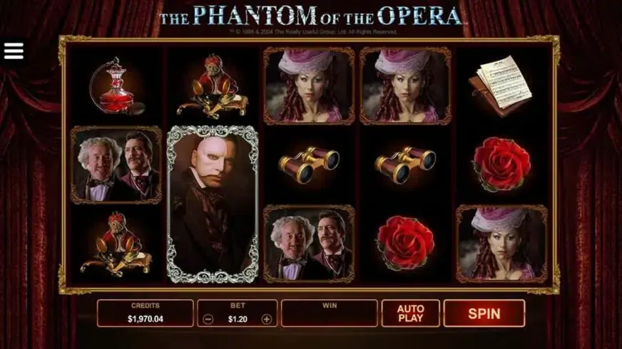 The Phantom of the Opera slot screenshot 3