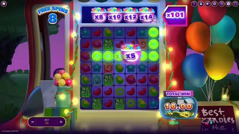 101 Candies slot screenshot 4