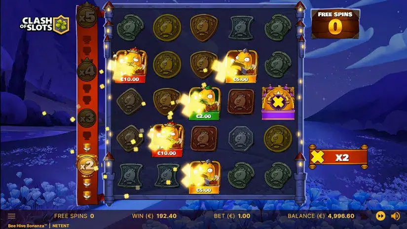 Bee Hive Bonanza slot screenshot 2